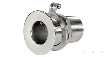 Passe-coque inox 1" entonnoir